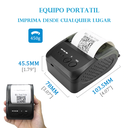 Impresora Portatil BT &amp; USB 58mm